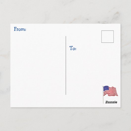 Kirsten Gillibrand citaat uit het Democratische de Briefkaart (Achterkant)