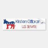Kirsten Gillibrand voor de Amerikaanse SenaatsBump Bumpersticker (Voorkant)