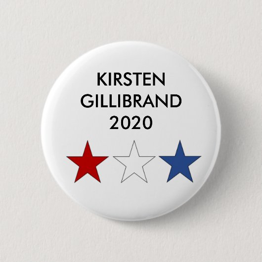Kirsten Gillibrand voor President 2020 Button (Voorkant)