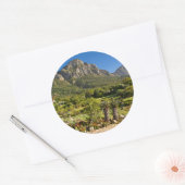 Kirstenbosch Botanic Gardens, Cape Town Ronde Sticker (Envelop)