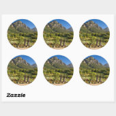 Kirstenbosch Botanic Gardens, Cape Town Ronde Sticker (Vel)