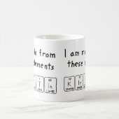 Kirstin periodieke tabelnaam mok (Center)