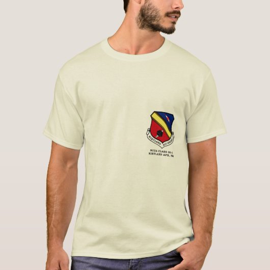 Kirtland AFB NCO Academy T-shirt (Voorkant)