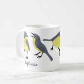 Kirtland's Warblers Bird Lovers Personalized Koffiemok (Voorkant links)