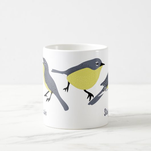 Kirtland's Warblers Bird Lovers Personalized Koffiemok (Center)