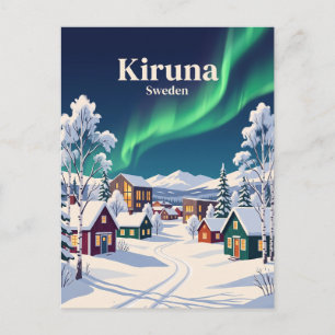 Kiruna, Zweden Briefkaart
