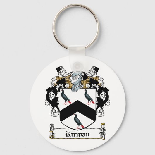 Kirwan Family Crest Sleutelhanger (Voorkant)