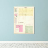 Kirwin, New Hope, Big Bend, Crowe, Kansas Canvas Afdruk (Insitu (Houten vloer))