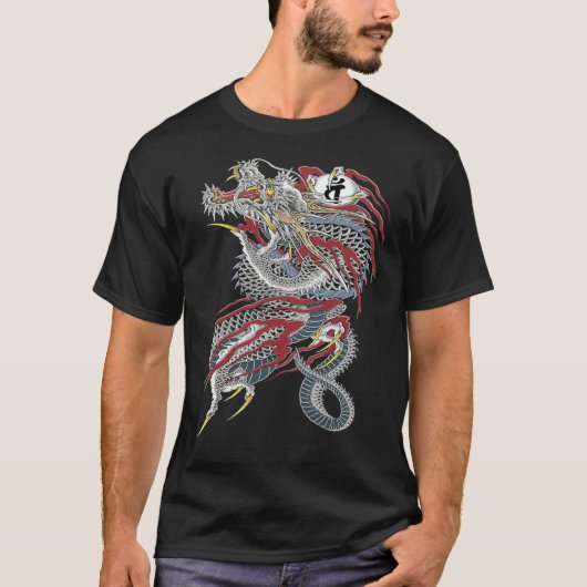 Kiryu Kazuma - Draak van Dojima (Yakuza) Classic T T-shirt (Voorkant)