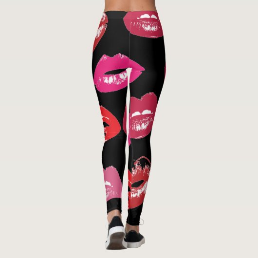 Kis My ... Zwarte Leggings (Achterkant)