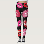 Kis My ... Zwarte Leggings (Voorkant)
