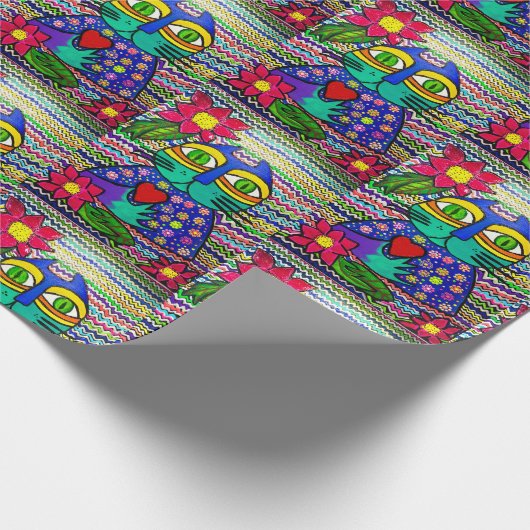 Kisa de kat inpakpapier (Hoek)