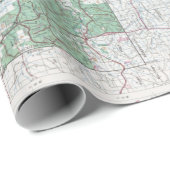 Kisatchie National Forest Map (1978)  Cadeaupapier (Rol Hoek)