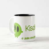 Kiseki @ Just-Go Design Cup Tweekleurige Koffiemok (Voorkant links)