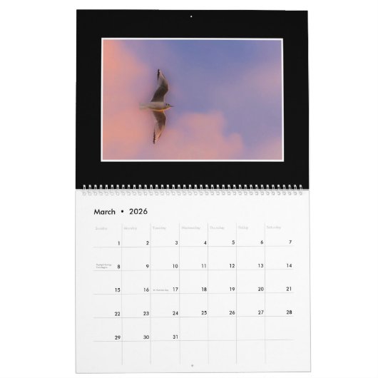 Kiser Lake 2020 Maandelijkse kalender van Tom Minu (Mar 2026)