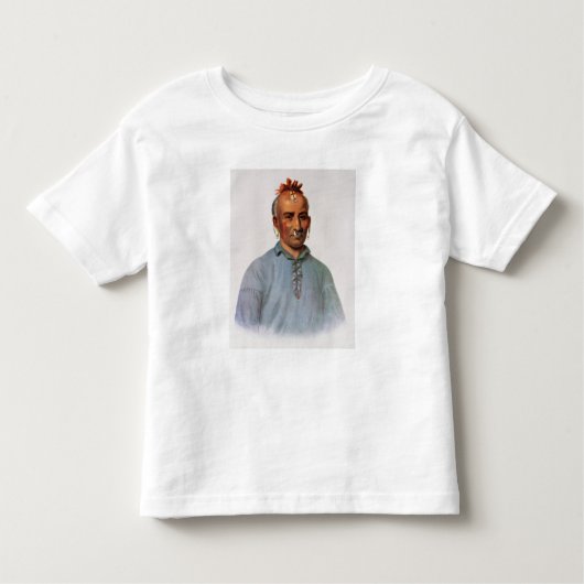 Kish-Kal-Wa, hoofd van de Shawnee Kinder Shirts (Voorkant)