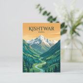Kishtwar Nationaal Park India Briefkaart (Staand voorkant)