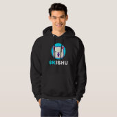 Kishu Kishu Inu Coin Token Crypto Hoodie (Voorkant volledig)