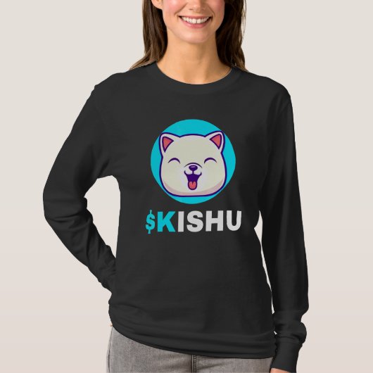 Kishu Kishu Inu Coin Token Crypto T-shirt (Voorkant)