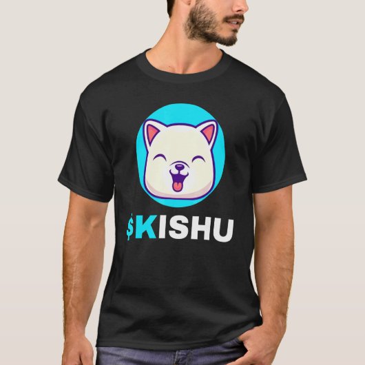 Kishu Kishu Inu Coin Token Crypto T-shirt (Voorkant)