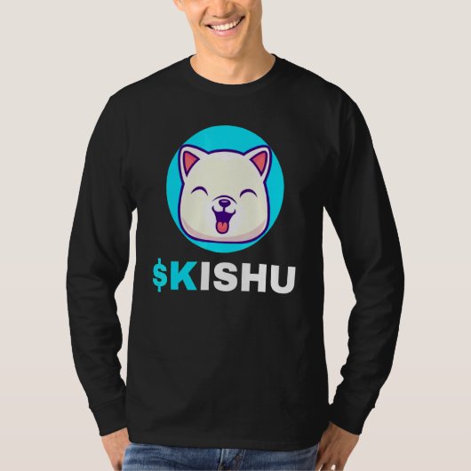 Kishu Kishu Inu Coin Token Crypto T-shirt (Voorkant)