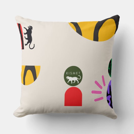 Kismet abstract kussen (Voorkant)
