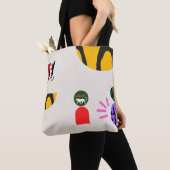 Kismet abstract tote bag (Dichtbij)