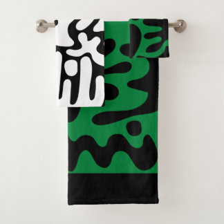 Kismet groen bad handdoek