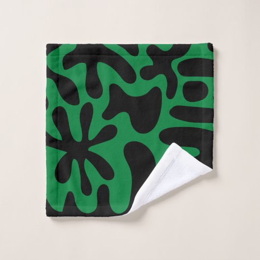 Kismet groen bad handdoek (Wasdoekje)