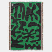 Kismet groen deken (Voorkant Verticaal)