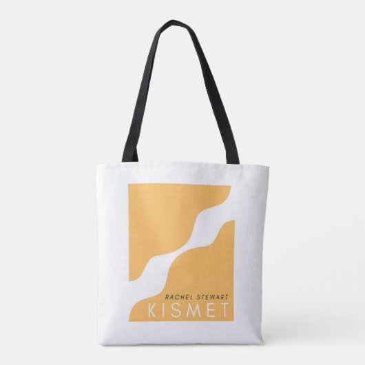 kismet groen tote bag (Achterkant)