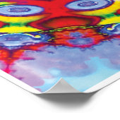 Kismet Kinetic Collage Kaleidoscoop Poster (Hoek)