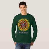 Kismet Namaste Kaleidoscope T-Shirt (Voorkant volledig)