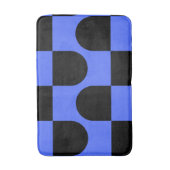 Kismet stad blauw badmat (Voorkant Verticaal)