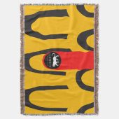 Kismet Yellow Deken (Voorkant Verticaal)