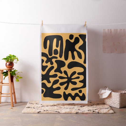 Kismet Yellow Stof (Voorbeeld)