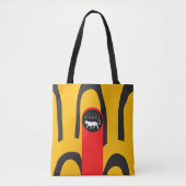 Kismet Yellow Tote Bag (Voorkant)