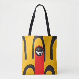 Kismet Yellow Tote Bag