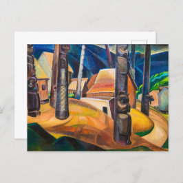 Kispiax Village | Emily Carr | Briefkaart