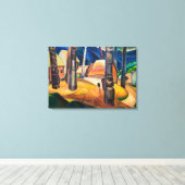 Kispiax Village | Emily Carr | Canvas Afdruk (Insitu (Houten vloer))