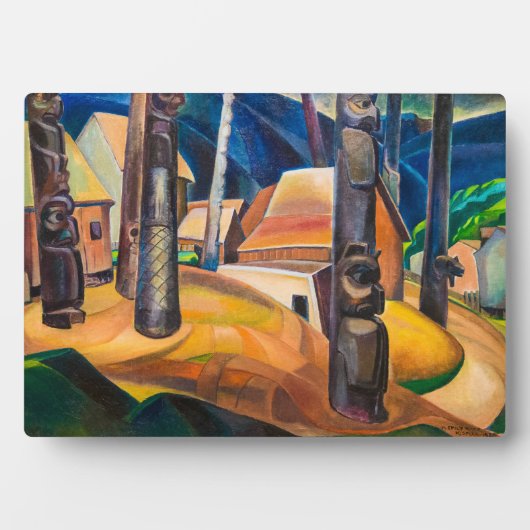 Kispiax Village | Emily Carr | Fotoplaat (voorkant)