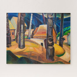 Kispiax Village | Emily Carr | Legpuzzel