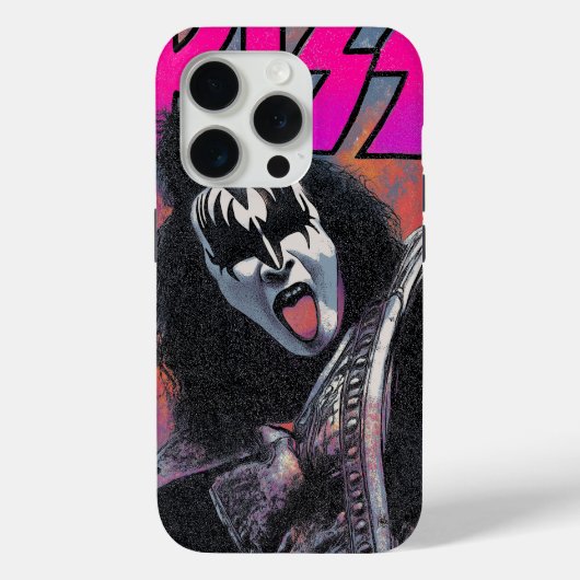 KISS 1970s Heavy Metal Band Case-Mate iPhone Case (Achterkant)