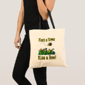 Kiss a Bee Tote Bag (Voorkant (product))