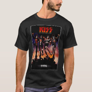 KISS ® de band - Destroyer Jaar 1976 T-shirt