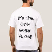 Kiss A Diabetic T-shirt (Achterkant)
