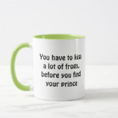 Kiss A Frog 11 oz Combo Mok (Links)