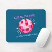 Kiss All Time Disco Occasionele artwork Muismat (Met muis)