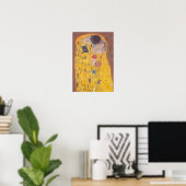 Kiss and cat Gustav Klimt Poster (Thuiskantoor)