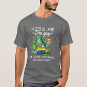 Kiss betekent dat ik homo, Iers of Drink of Whatev T-shirt (Voorkant)